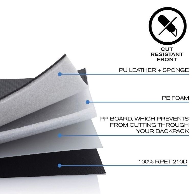 XD Design, Bobby Hero, plecak antykradzieżowy, regular, szary