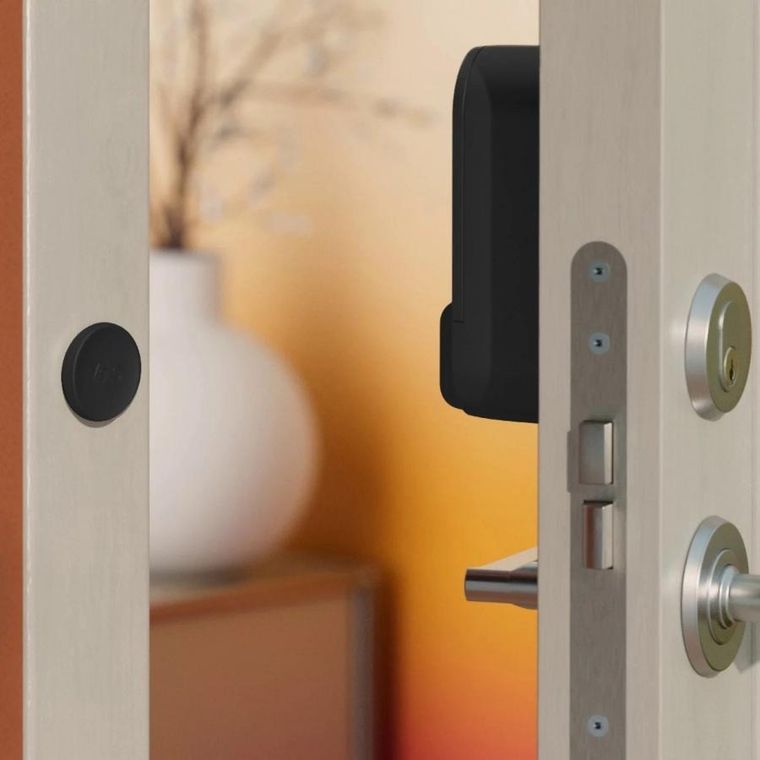 Yale, inteligentny zamek do drzwi, Linus Smart Lock L2, EFIGS, Silver