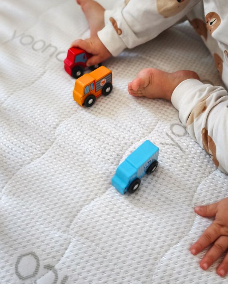 Yoonco, Wave, materac do łóżeczka dziecięcego, 120-60 cm