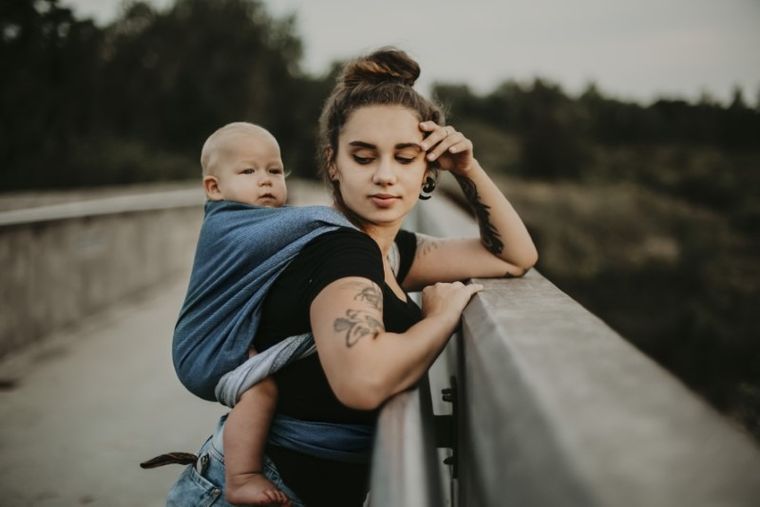 Zaffiro, Be Close Bamboo, chusta wiązana, Feather