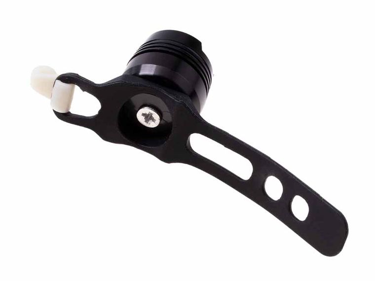 Zestaw: latarka na rower z USB + czerwona lampka stopu