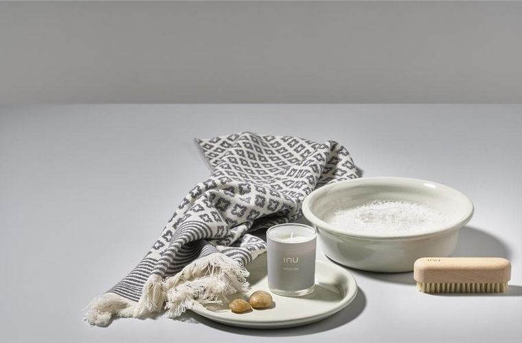 Zone Denmark, Inu, zestaw do domowego SPA, zielony, 1l, 14165