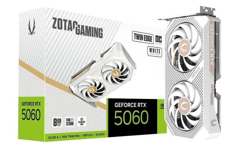 Zotac, GeForce, karta graficzna, RTX 5060 Twin Edge OC White