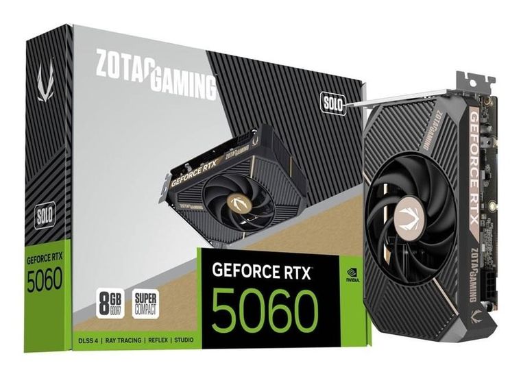 Zotac, karta graficzna, GeForce RTX 5060 SOLO 8GB
