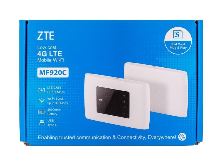 ZTE, router, MF920C