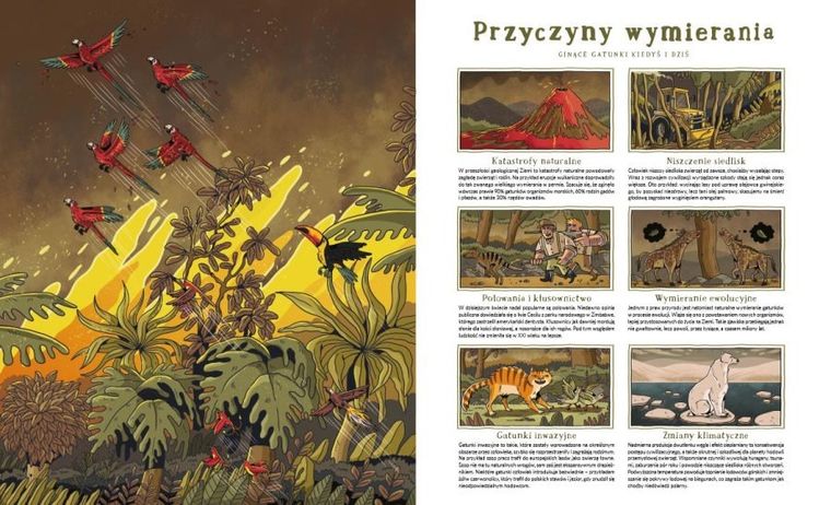 Zwierzęta, które zniknęły. Atlas stworzeń wymarłych