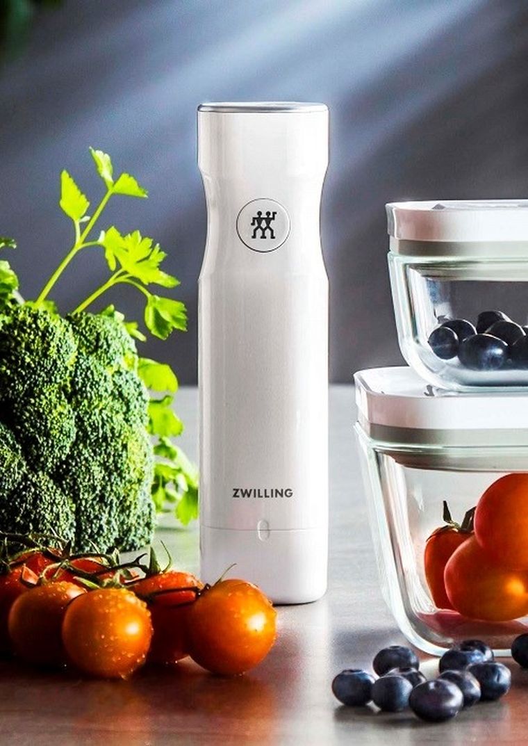 Zwilling, Fresh & Save, pompa próżniowa, biała, 19 cm