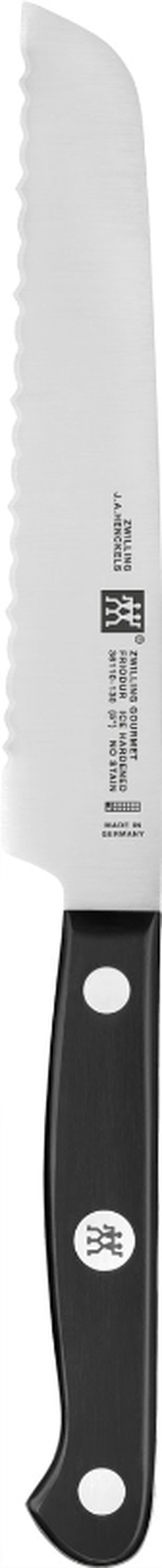 Zwilling, Gourmet, zestaw noży w bloku ostrzącym, 7 elementów