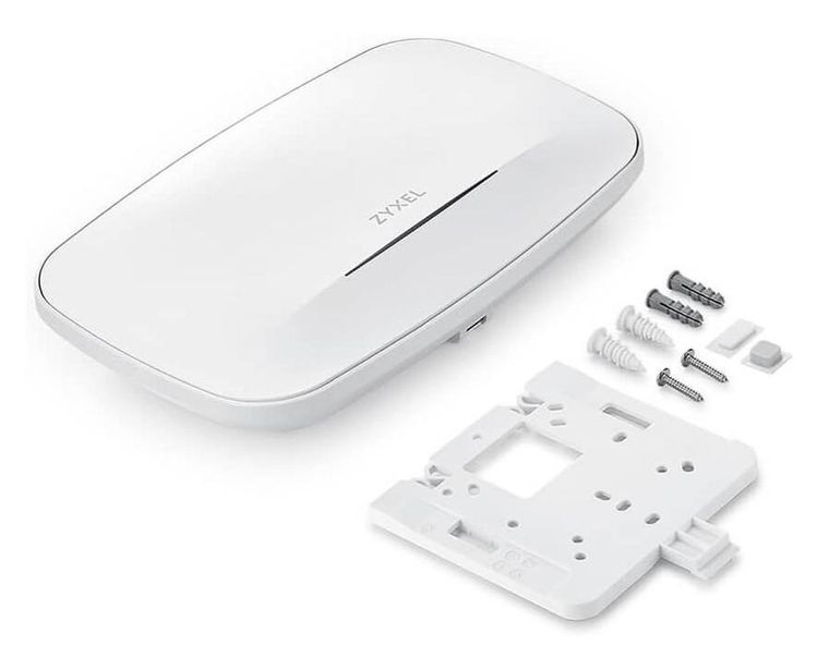 Zyxel, punkt dostępowy, Wi-Fi 6, NWA210AXV2  2.4GHz(2-2)/5GHz(4-4) PoE+ USB-C 2-2,5G DUAL RADIO (2.4-5), Standalone/Nebula Cloud Managed