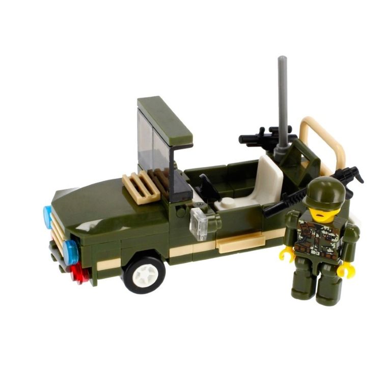 Alleblox, wojsko, klocki konstrukcyjne