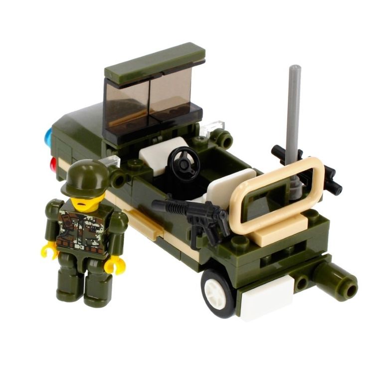 Alleblox, wojsko, klocki konstrukcyjne