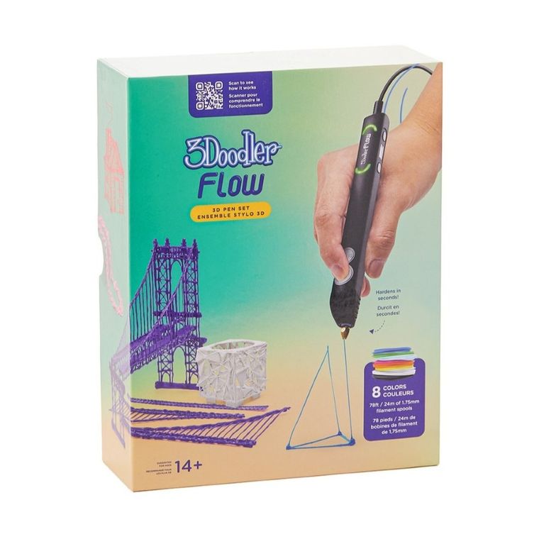 3Doodler, Flow Essentials, zestaw z długopisem do drukowania 3D