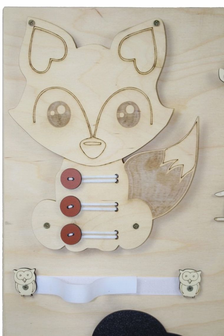 3toysm, tablica manipulacyjna, las, 50-75 cm