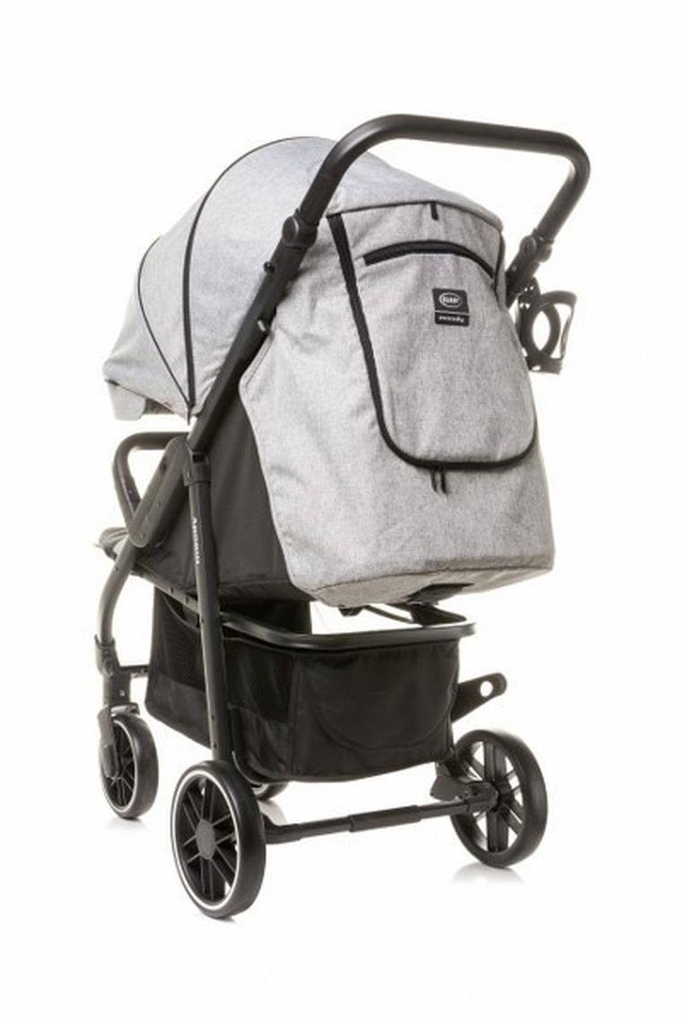 4Baby, Moody XXII, wózek spacerowy, Light Grey