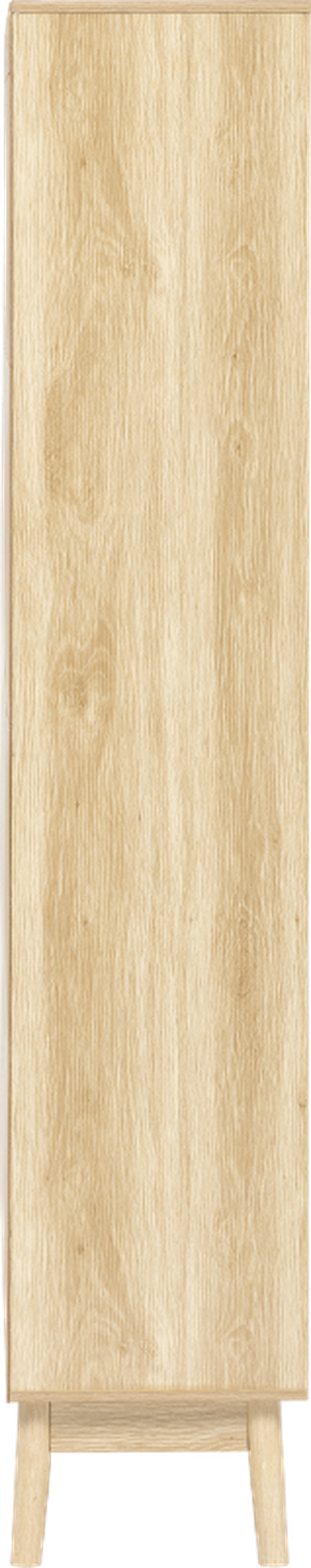 5five Simply Smart, Abana, regał na książki nieregularne półki wnęki, 80-30-160 cm