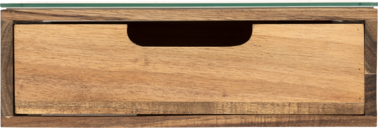 5five Simply Smart, Natu, pojemnik na kapsułki do kawy, drewno akacji