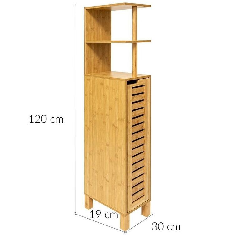 5five Simply Smart, wąska szafka do łazienki, Sicela, 30-19-120 cm