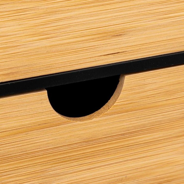 5five Simply Smart, zestaw pudełek z bambusową pokrywką BAVA, 3 szt.