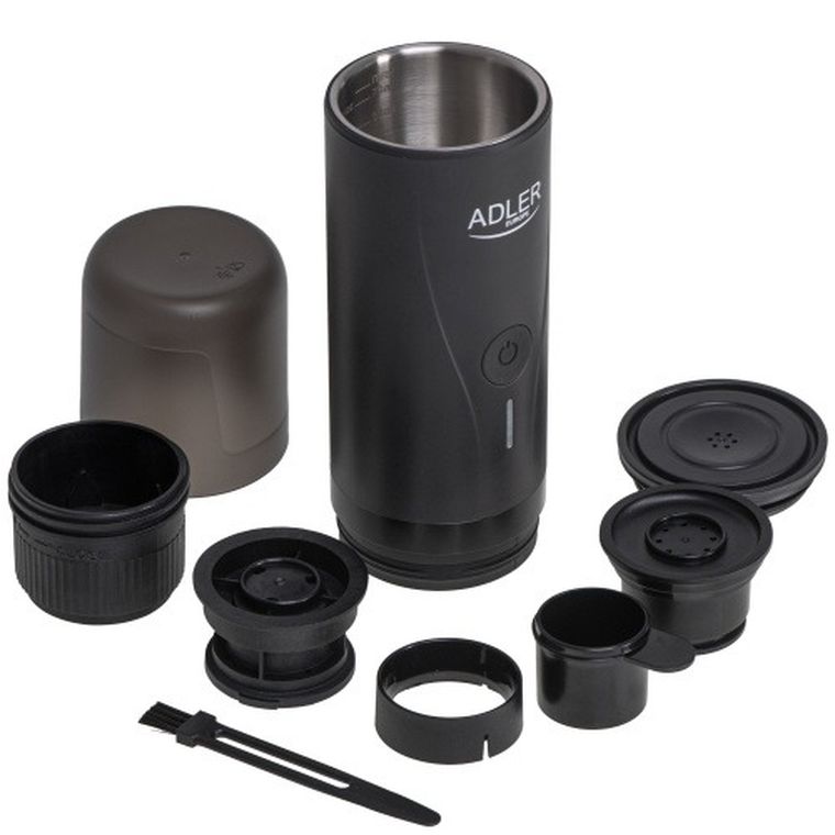 Adler, ekspres przenośny do kawy, 7500 mAh, 20 BAR, USB