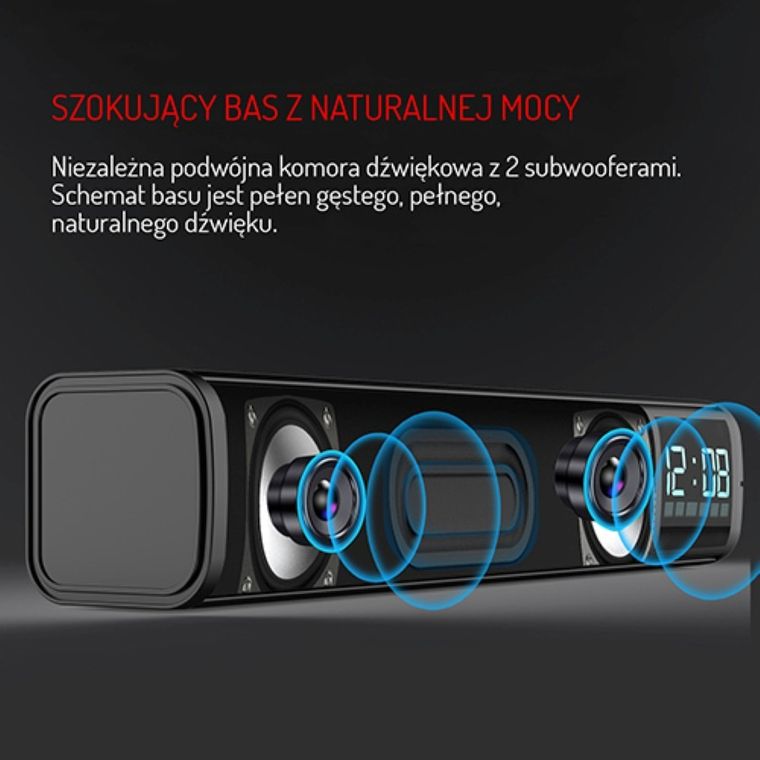 Adler, głośnik z budzikiem