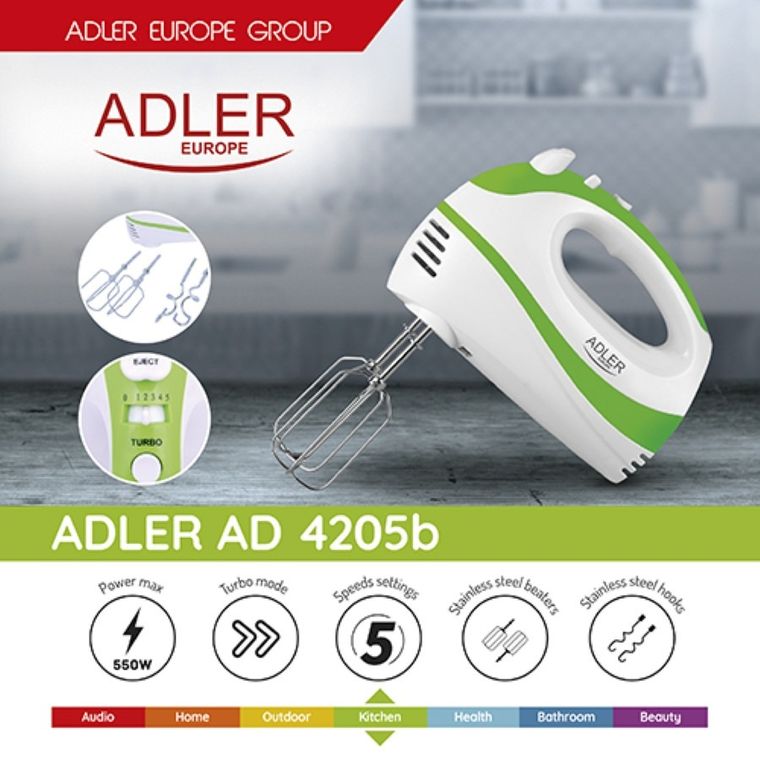 Adler, mikser, 300W, AD 4205