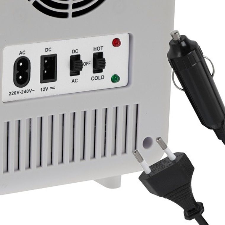 Adler, mini lodówka, 4l