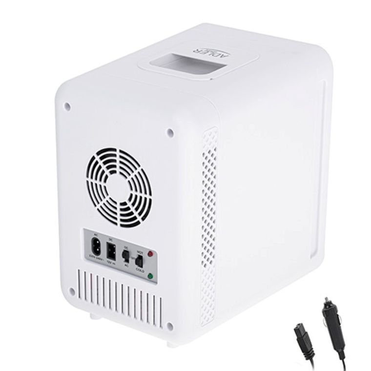 Adler, mini lodówka, z lustrem, 4l