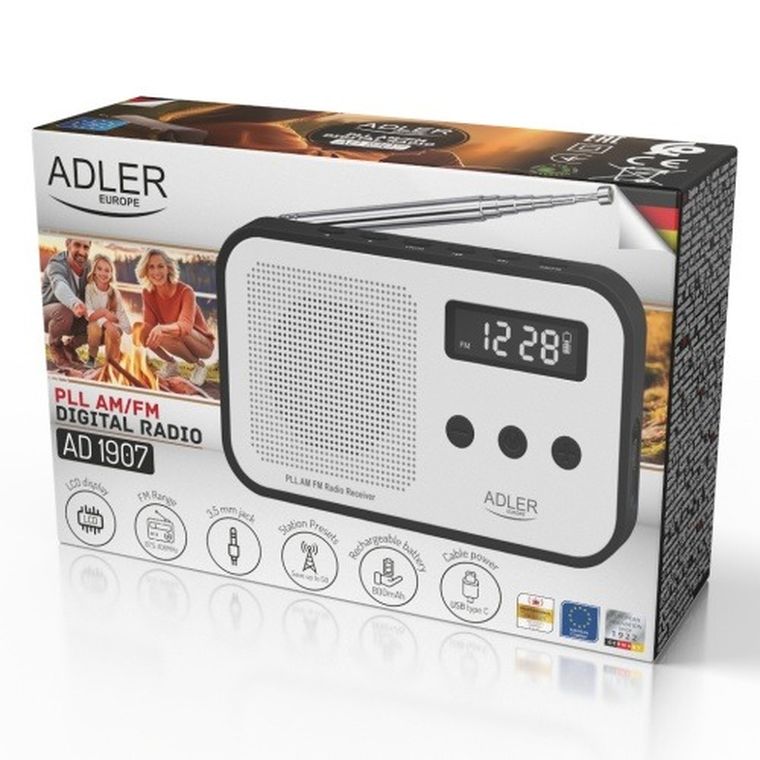Adler, radio cyfrowe AM/FM
