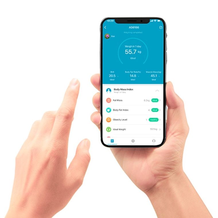 Adler, Smart, waga łazienkowa analityczna