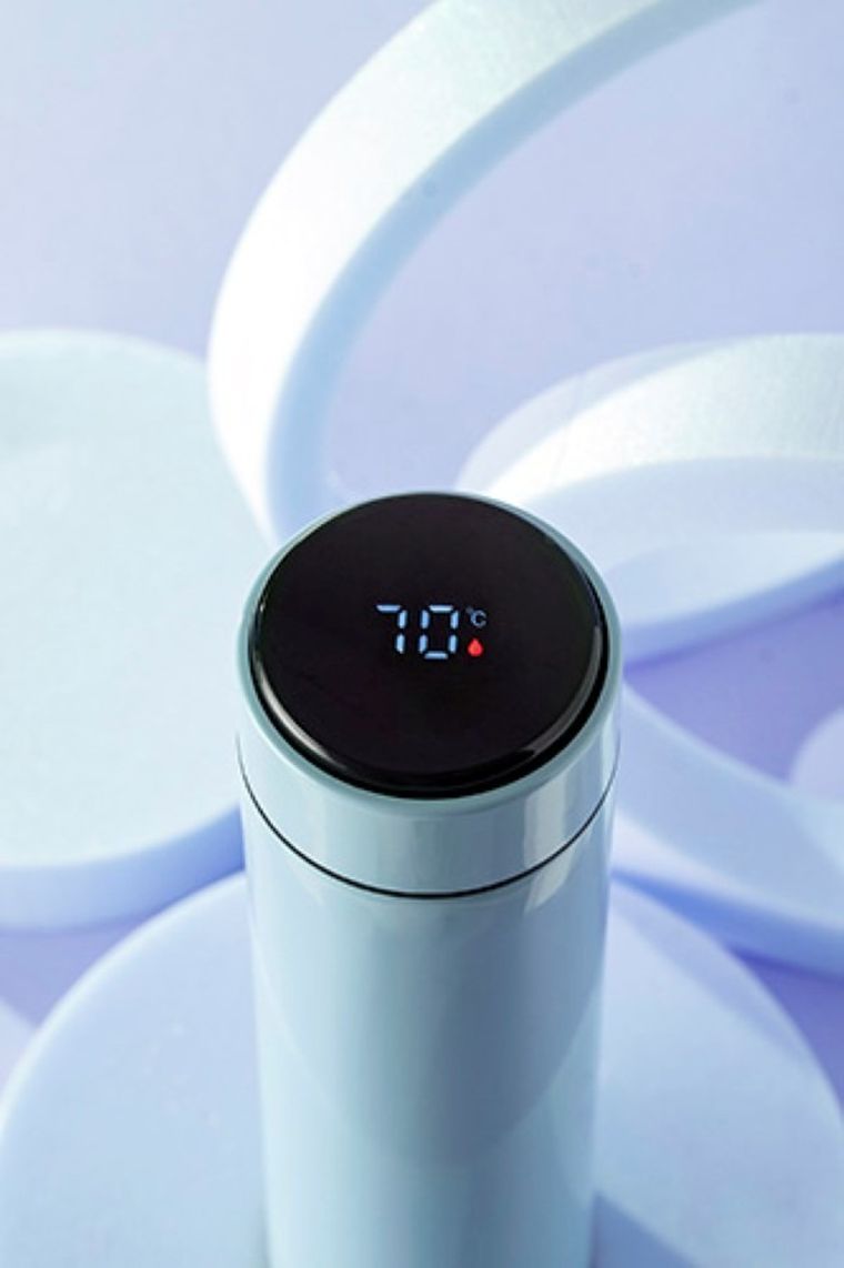 Adler, termos z wyświetlaczem LED, niebieski, AD 4506bl