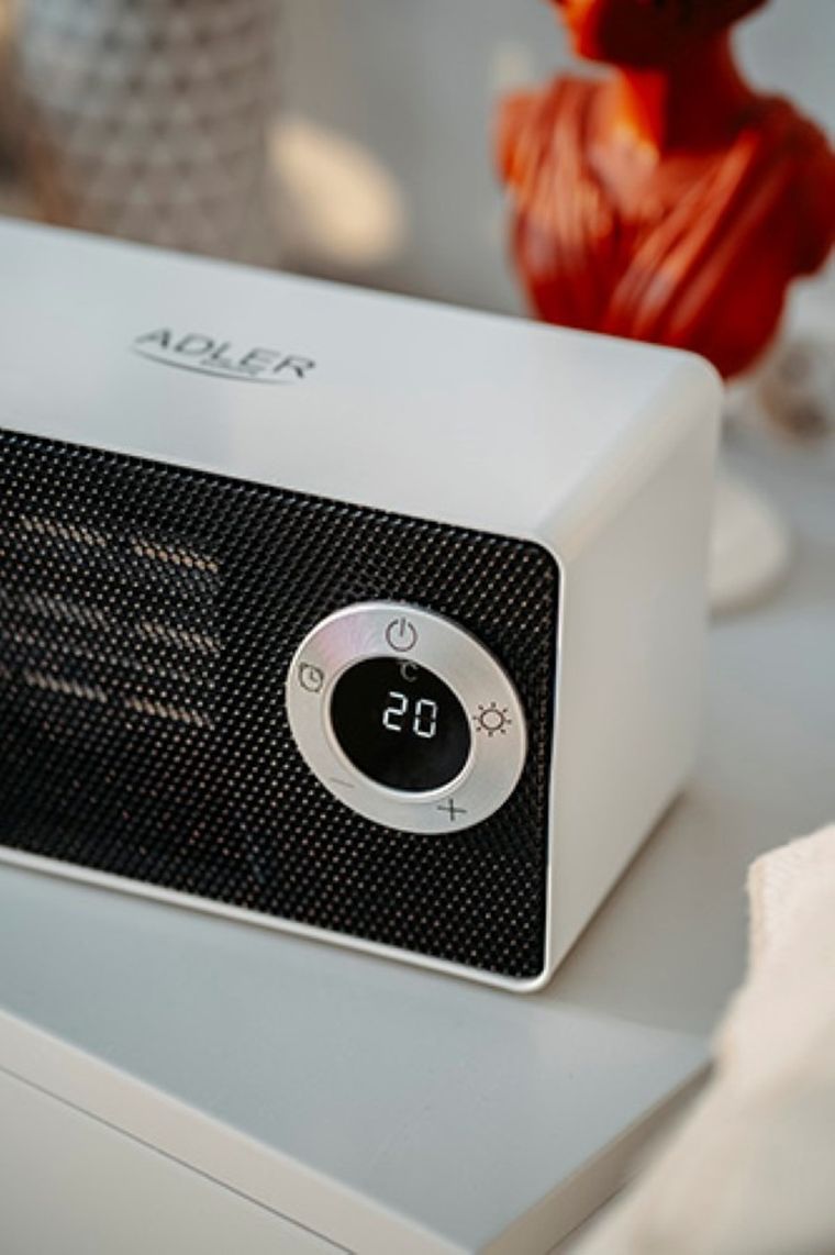 Adler, termowentylator ceramiczny z LCD