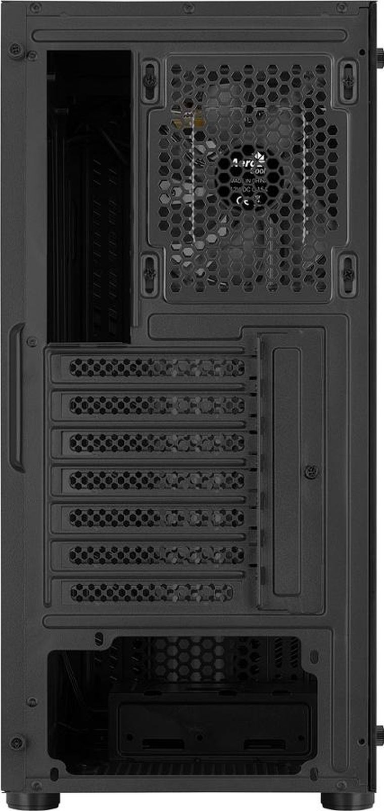 Aerocool, PGS Prime-G-BK-v1, obudowa komputerowa, RB, czarna