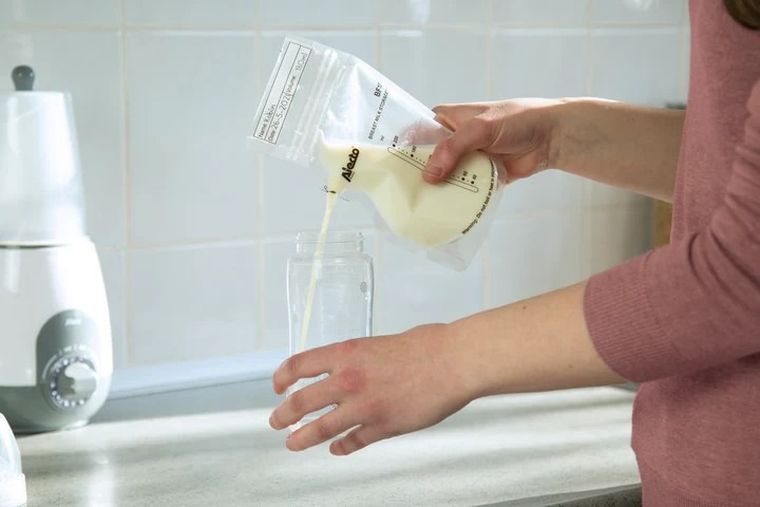 Alecto, worki do przechowywania mleka matki, 220 ml, 100 szt.