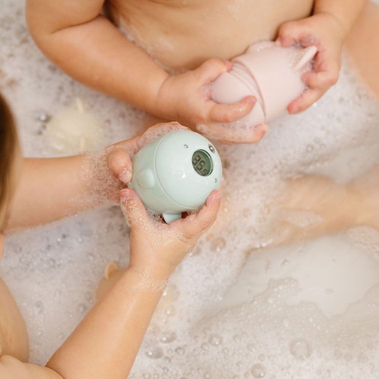 Alecto, zabawki do kąpieli z termometrem, 5 szt.