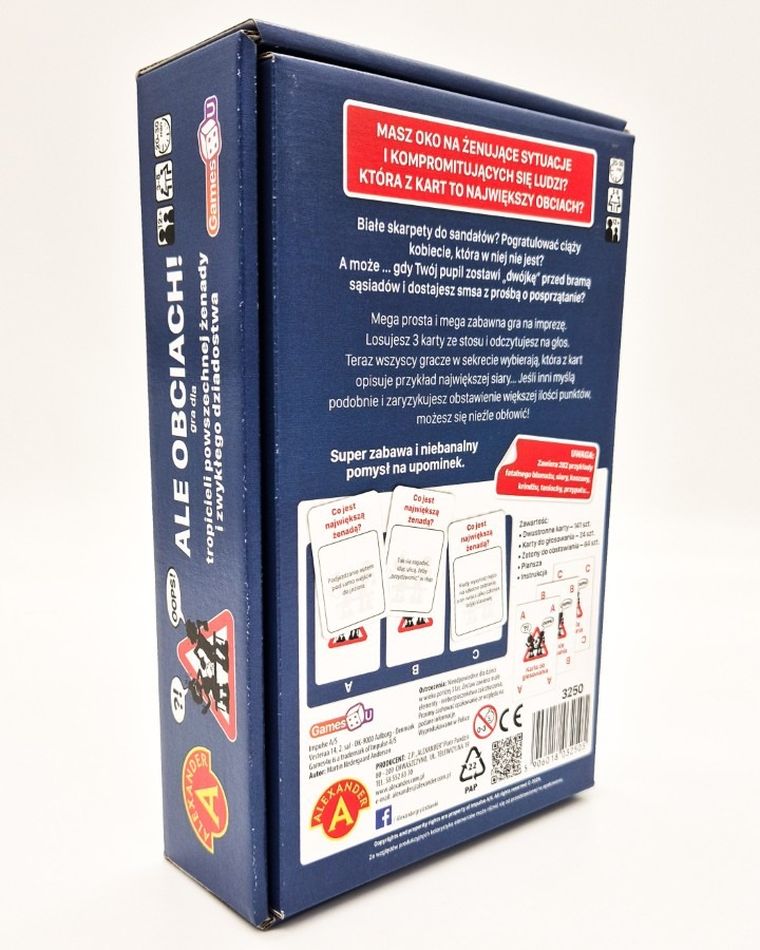 Alexander, Ale Obciach! imprezowa gra towarzyska