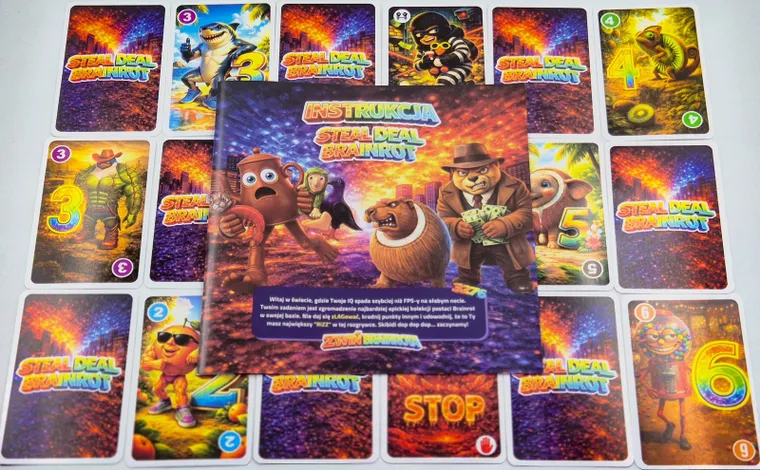 Alexander, Steal Deal Brainrot, Zwiń Brainrota, rodzinna gra karciana