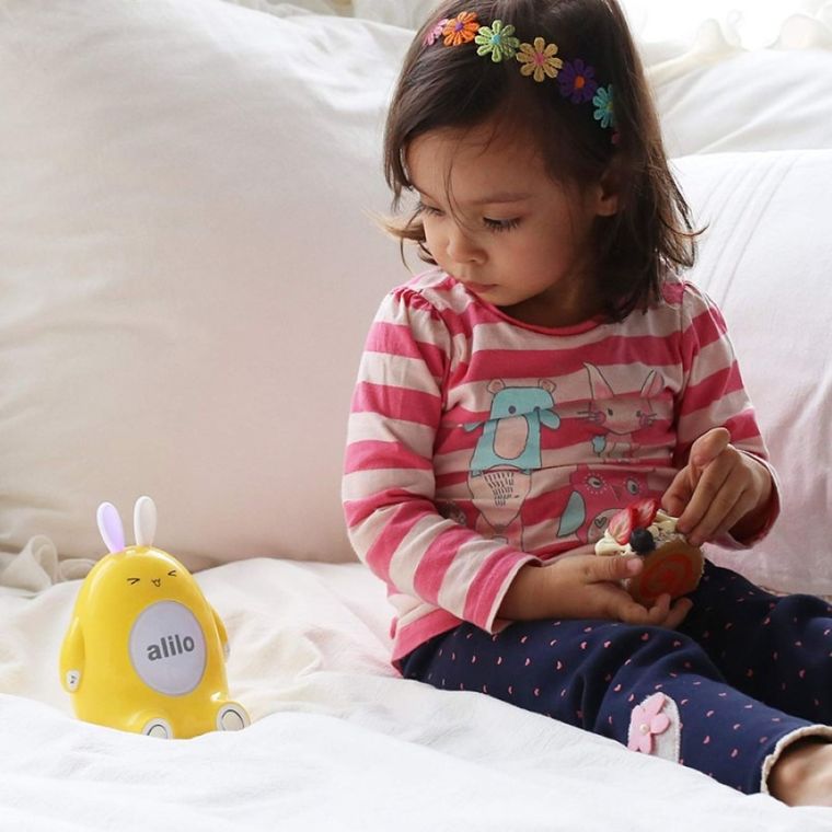 Alilo, Króliczek Happy Bunny, zabawka interaktywna, żółta