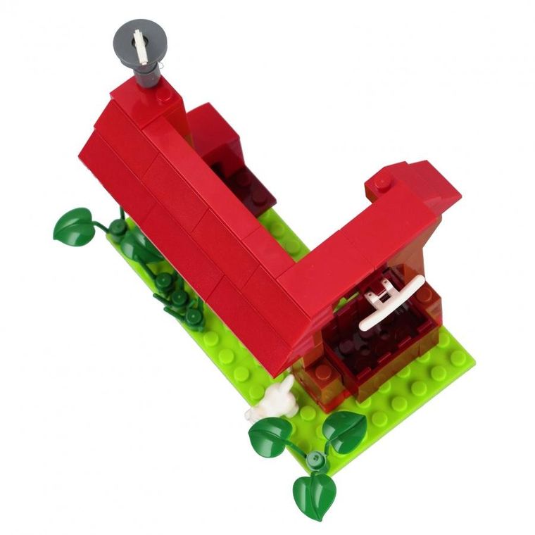 Alleblox, Girl, Dom, klocki konstrukcyjne, 91 elementów