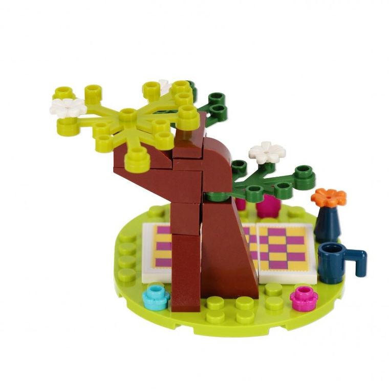 Alleblox, Girl, Piknik, klocki konstrukcyjne, 45 elementów