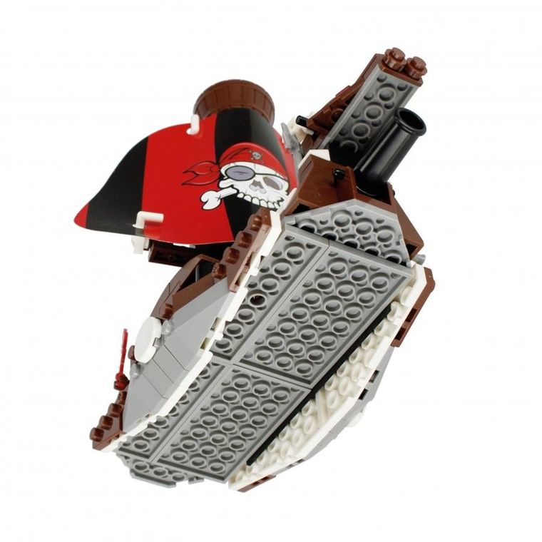 Alleblox, Pirat, klocki konstrukcyjne, 204 elementy