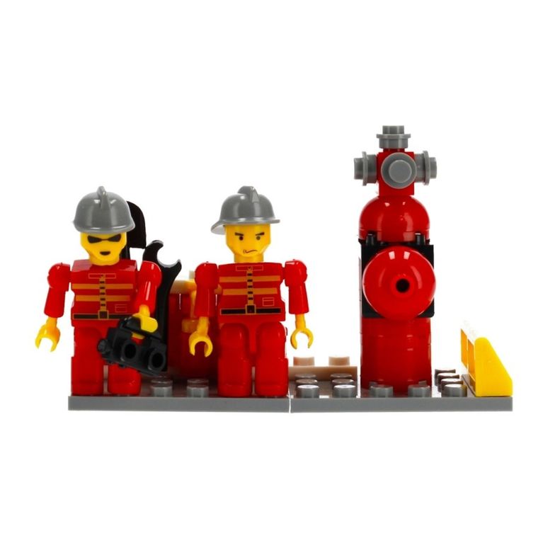 Alleblox, wóz strażacki, klocki konstrukcyjne, 299 elementów