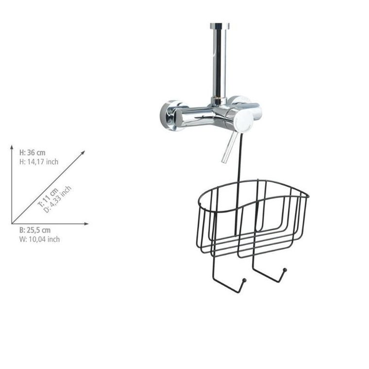 Allstar, Martos, organizer pod prysznic do montażu na baterii