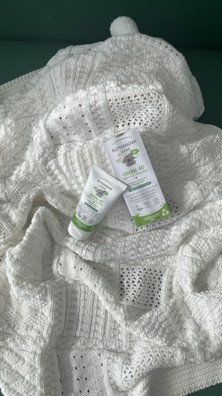 Alphanova Bebe, krem przeciw odparzeniom, Olizinc 40, 50 g