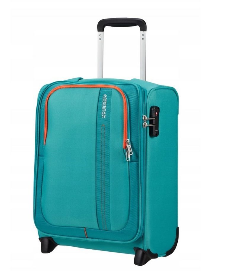 American Tourister, Sea Seeker Upright, walizka, aqua green, 45-35.5-20 cm