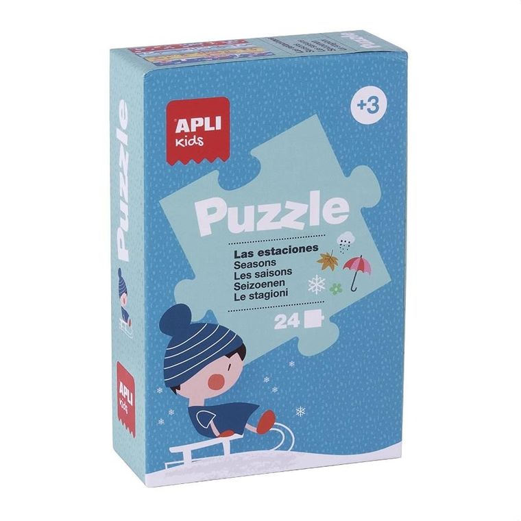Apli Kids, puzzle edukacyjne, 6-24 elementy