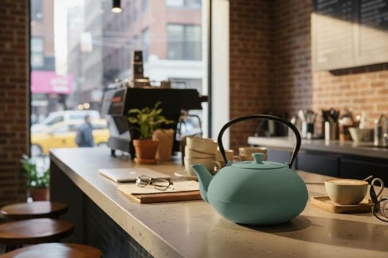 Aromelio, Nomi, czajnik żeliwny z zaparzaczem, 800 ml