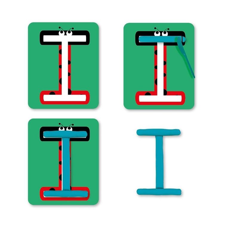 Askato, plastusiowe zabawy, literki