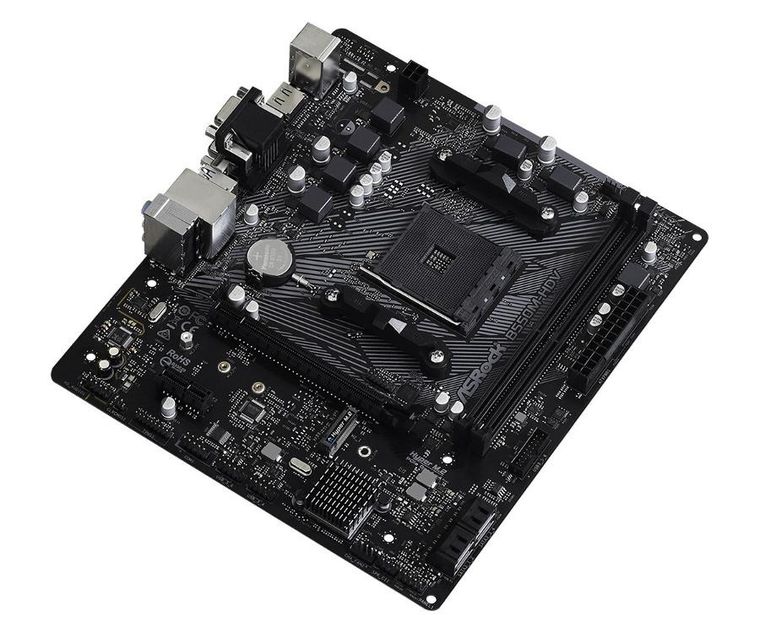 Asrock, płyta główna, B550M-HDV AM4 2DDR4 HDMI/DVI/D-SUB M.2 mATX