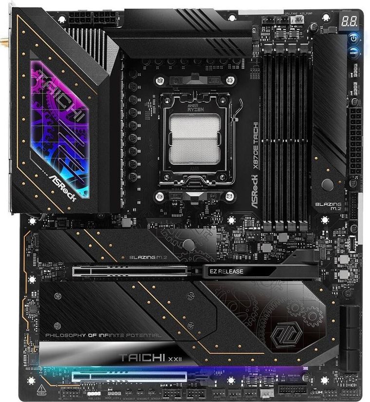 ASRock, płyta główna, X870E TAICHI AM5 4DDR5 M.2 EATX