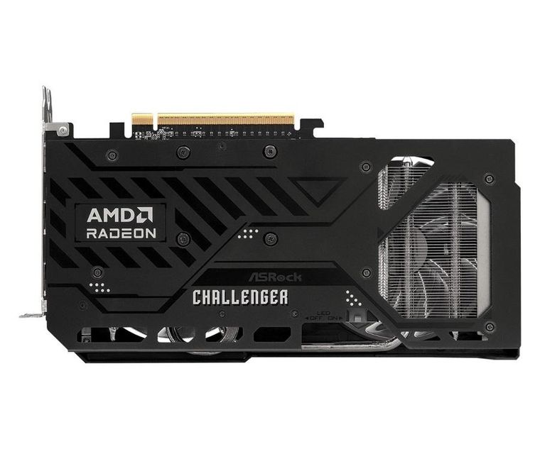 Asrock, Radeon RX 9060 XT Challenger, karta graficzna, 16GB GDDR6 128bit 2DP/HDMI